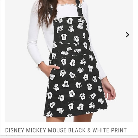 Hot Topic Dresses & Skirts - Mickey Mouse skirt overalls
